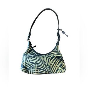 Fossil Y2K Tropical Leaf Shoulder Bag